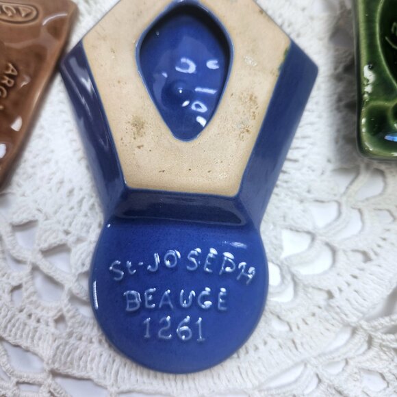 Beauce Quebec Ashtray Lot of 3 La Quebecquoise La Cigarette & St. Joseph… - Picture 8 of 9